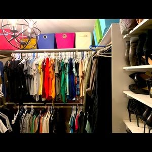 MOVING!!!!!  Closet clean out!